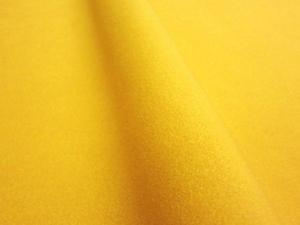 画像1: 【142×50cm単位】最上級 スエード調生地 人工皮革 日本製 【黄色（ひまわり色）】（アウトレット） (1)